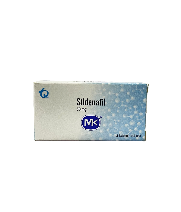 SILDENAFIL 50 MG CAJA X 2 TABLETAS MK